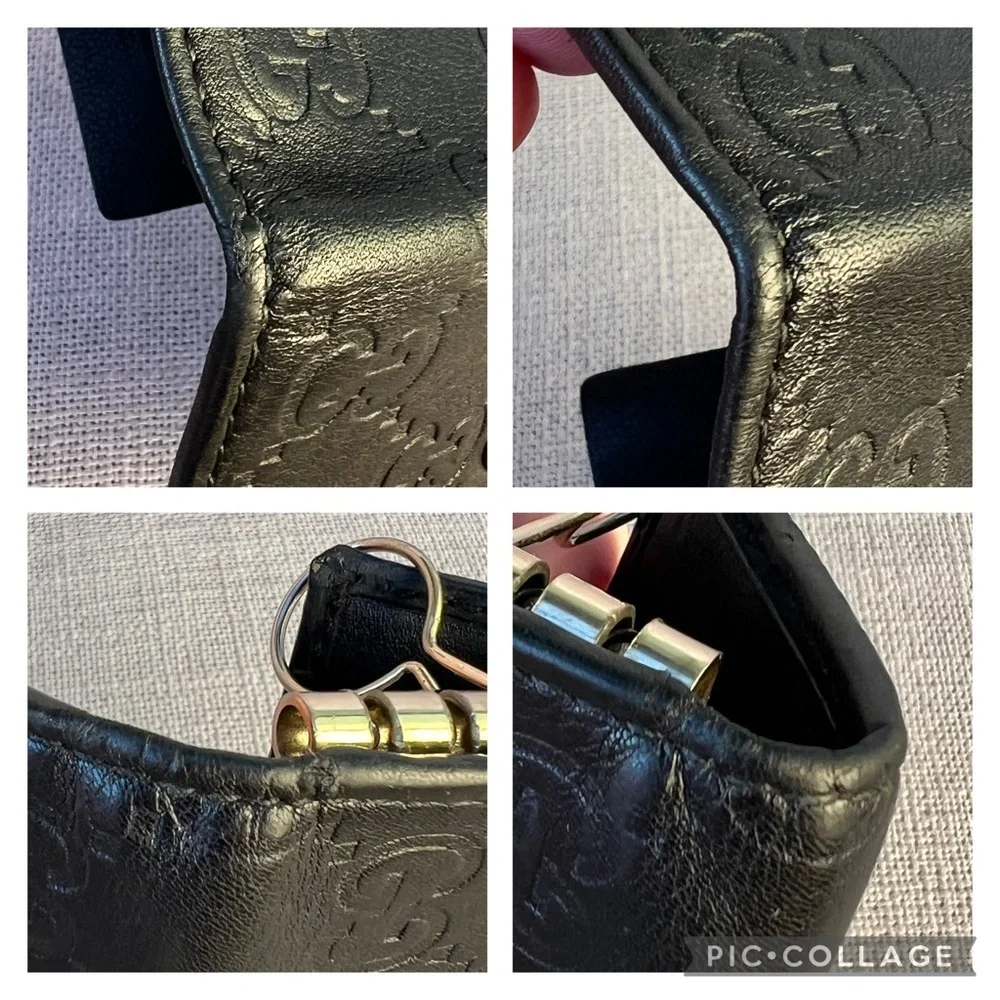 Gucci GG Leather Key Holder